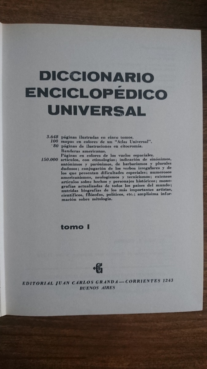 diccionario enciclopedico espanol